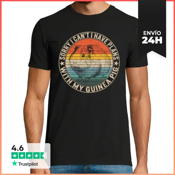 Camiseta Hombre Clásica Lo Siento, No Puedo, Tengo Planes Con Mi
