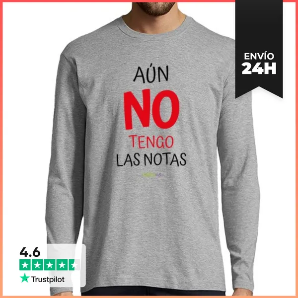 Camiseta Hombre Manga Larga Camiseta Manga Larga Para Profesor -