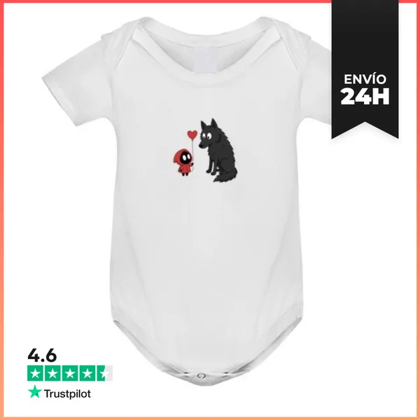 Body Bebé Amor Lobo LaTostadora