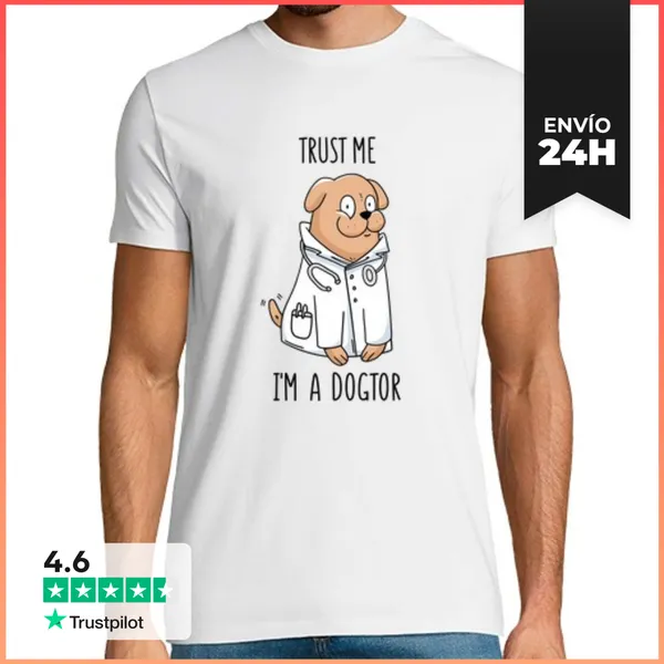Camiseta Hombre Clásica Créeme Soy Una Camiseta Para Perros Dog