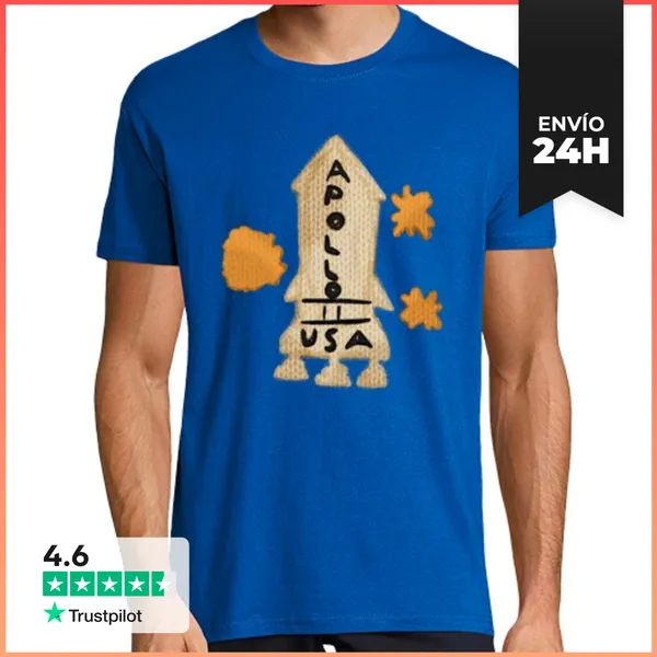 Camiseta Hombre Clásica Apollo 11 Sweater LaTostadora