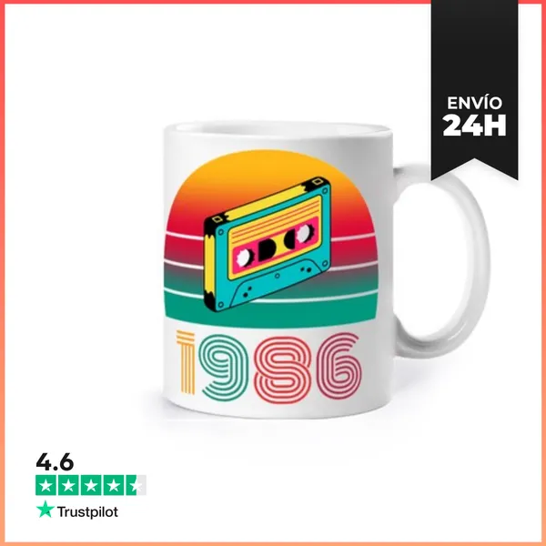 Taza Retro 1986 LaTostadora