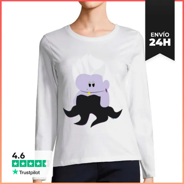 Camiseta Mujer Manga Larga Bubble Úrsula LaTostadora