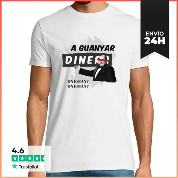 Camiseta Hombre Clásica Joan Monleón La Paella Rusa LaTostadora