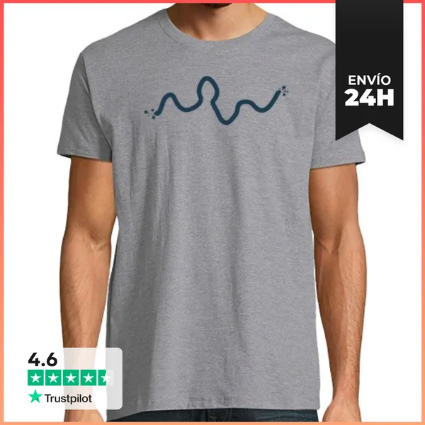 Camiseta Hombre Clásica Arga LaTostadora