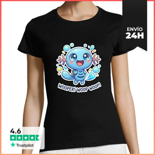 Camiseta Mujer Clásica Wooper Woop Woop LaTostadora