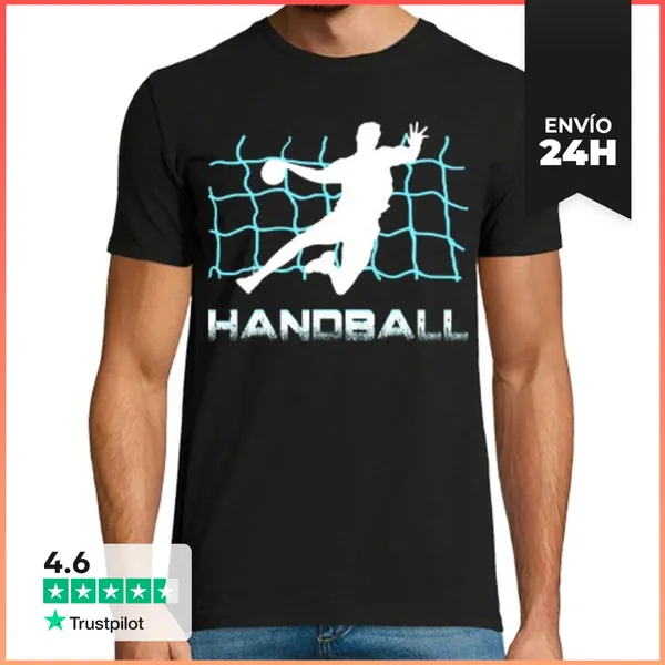 Camiseta Hombre Clásica Diseño 2793385, Handball LaTostadora