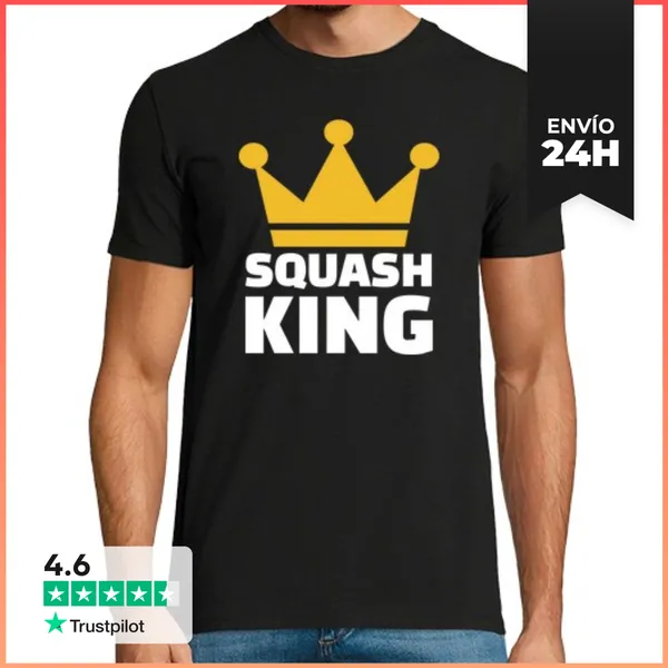 Camiseta Hombre Clásica Rey De La Calabaza LaTostadora