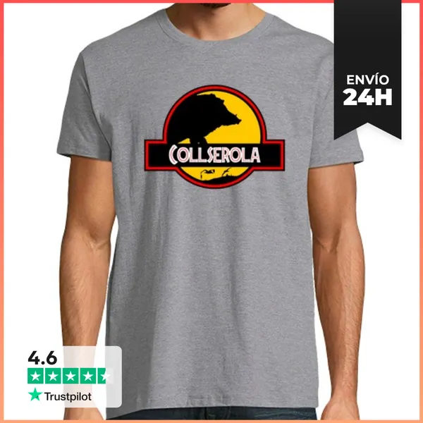 Camiseta Hombre Clásica Collserola Unisex LaTostadora