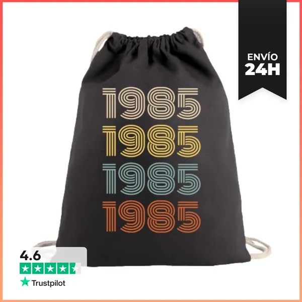 Mochila Saco Con Cuerdas Nacido En 1985 Idea De Regalo De Cumple