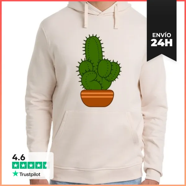 Sudadera Unisex Con Capucha Hombre, Jersey Con Capucha, Blanco