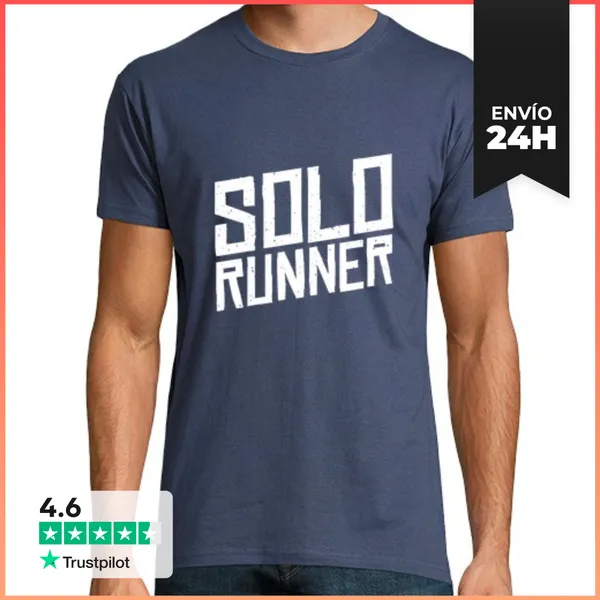 Camiseta Hombre Clásica Camiseta Corredor Individual LaTostadora