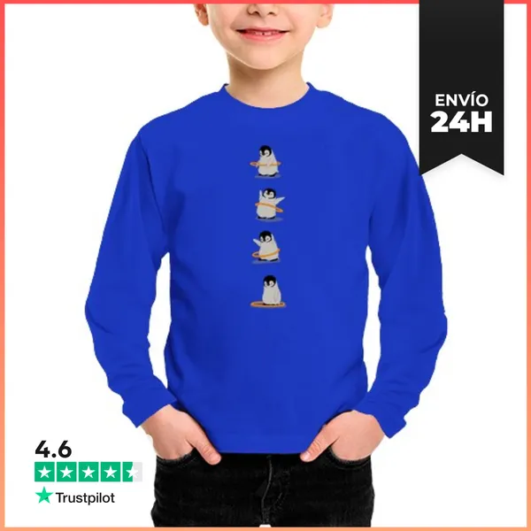 Camiseta Manga Larga Para Niños Camiseta Infante De Manga Larga