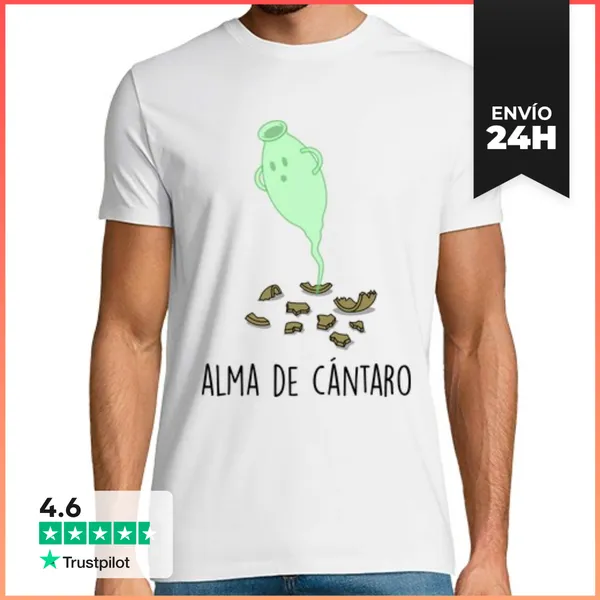 Camiseta Hombre Clásica Alma De Cántaro LaTostadora
