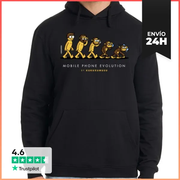 Sudadera Unisex Con Capucha TECNOLUTION-RESTO LaTostadora