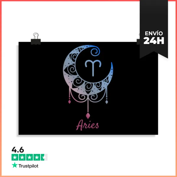 Póster Horizontal Aries LaTostadora