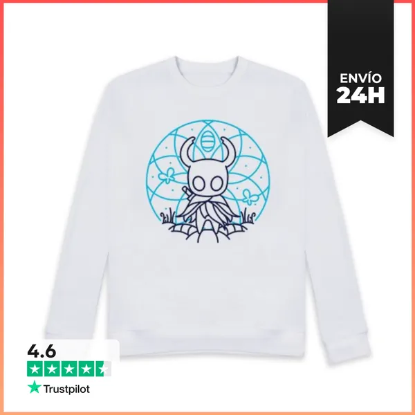 Sudadera Unisex Hollow Knight - The Knight LaTostadora