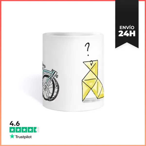 Taza Origami Desayuno LaTostadora