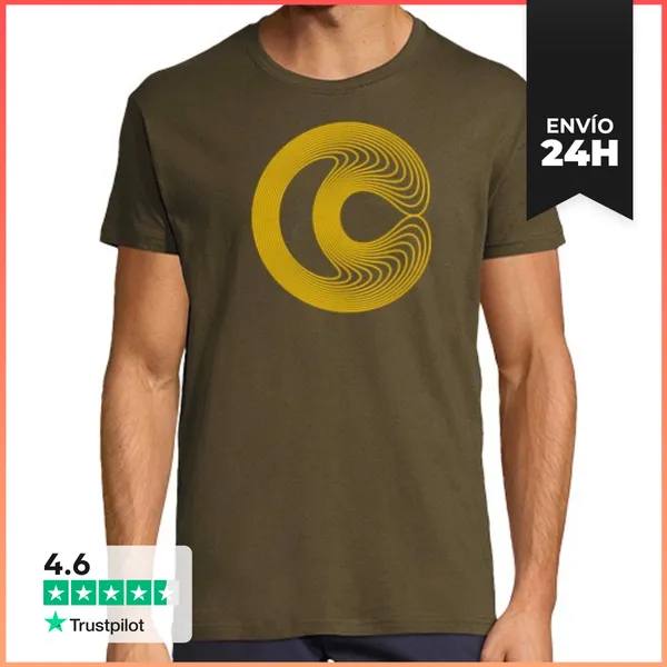 Camiseta Hombre Clásica Paranoid Yellow LaTostadora
