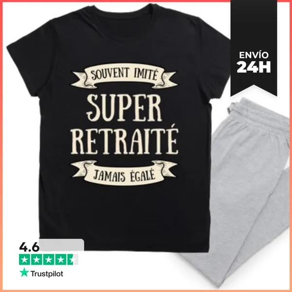 Pijama Super Jubilado Jubilado Humor LaTostadora