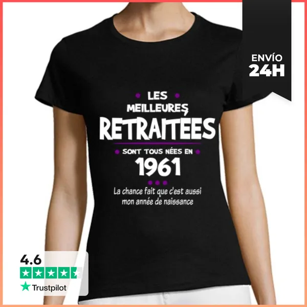 Camiseta Mujer Clásica Jubilación Y Regalo De Humor Jubilado D