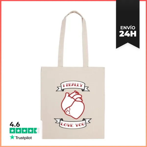 Bolsa De Tela I Really Love You LaTostadora
