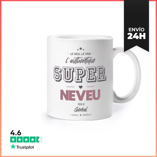 Taza El Autentico Super Sobrino LaTostadora