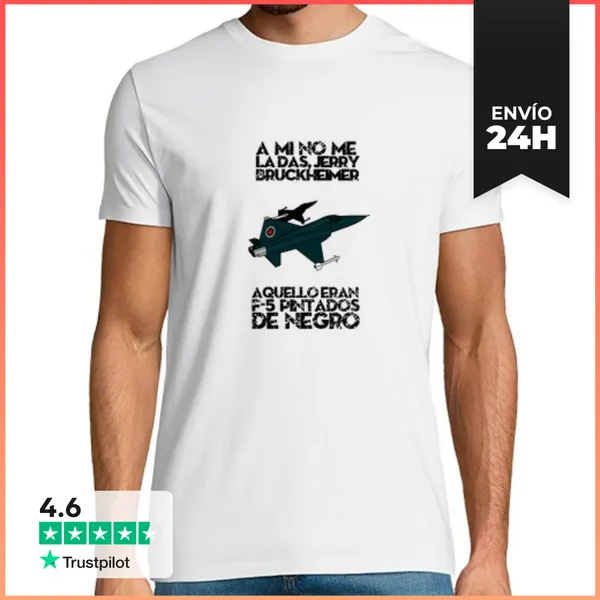 Camiseta Hombre Clásica TOP GUN LaTostadora