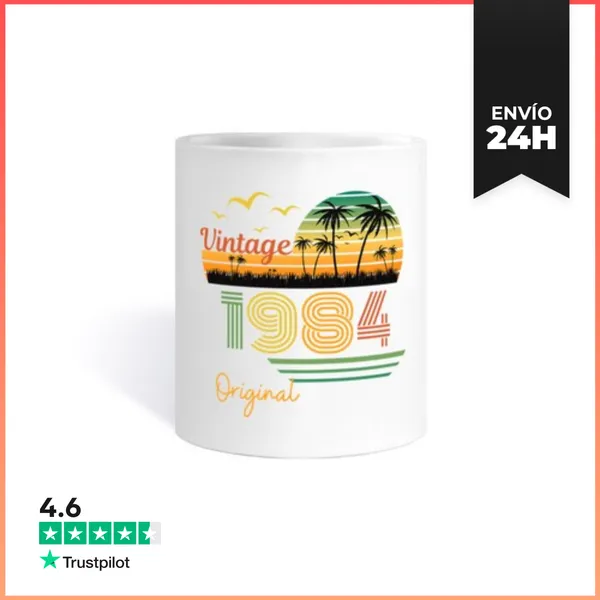 Taza Vintage 1984 Original LaTostadora