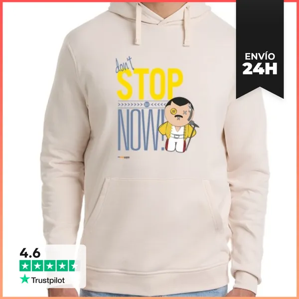 Sudadera Unisex Con Capucha Freddie M. LaTostadora