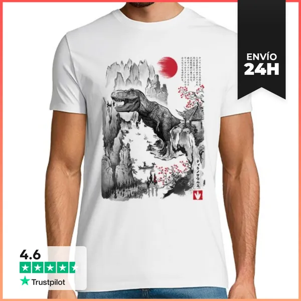 Camiseta Hombre Clásica T-REX In Japan LaTostadora