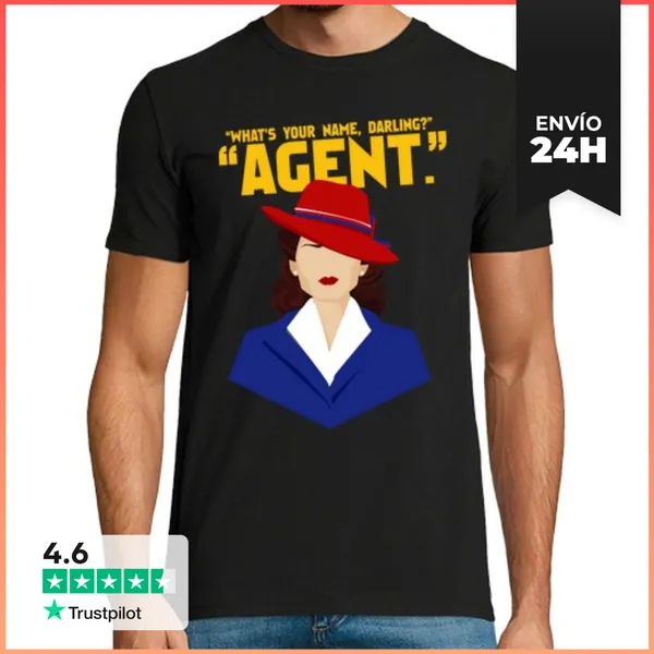 Camiseta Hombre Clásica ¿cuál Es Tu Nombre, Querida? LaTostadora