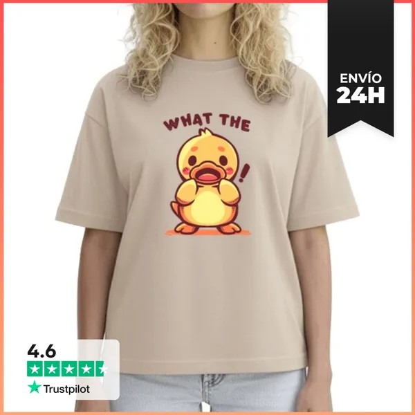 Camiseta Mujer Boxy Qué - Camiseta De Mujer De Gran Tamaño