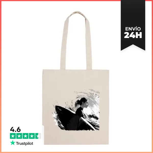 Bolsa De Tela Free Style. Surfera. LaTostadora