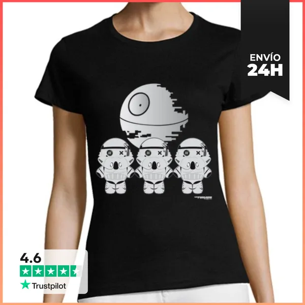 Camiseta Mujer Clásica Stormtroopers LaTostadora