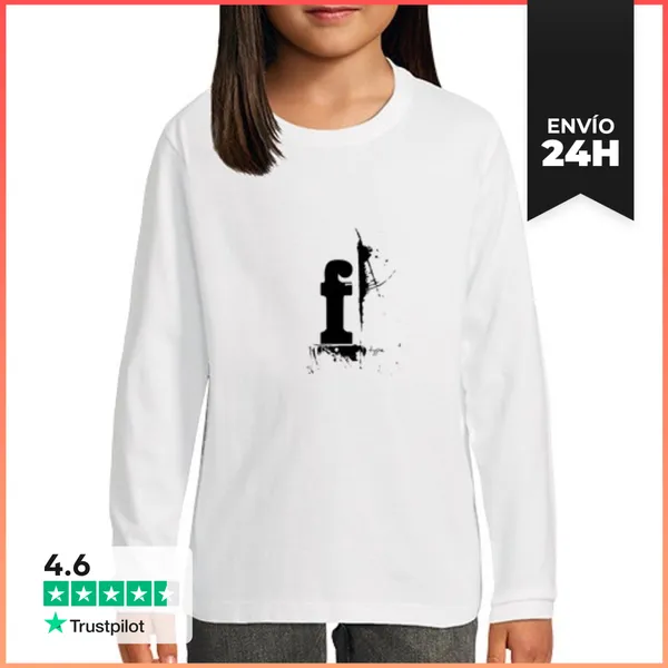 Camiseta Manga Larga Para Niños Type F Fc LaTostadora