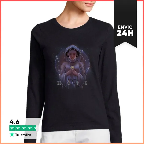 Camiseta Mujer Manga Larga Hope LaTostadora