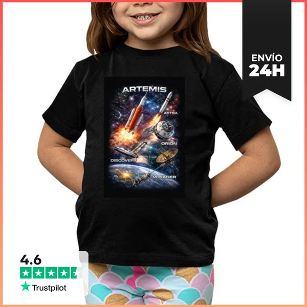 Camiseta Clásica Para Niños Diseño Nasa LaTostadora