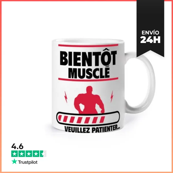 Taza Pronto Será Musculosomusculaciónmuscu LaTostadora