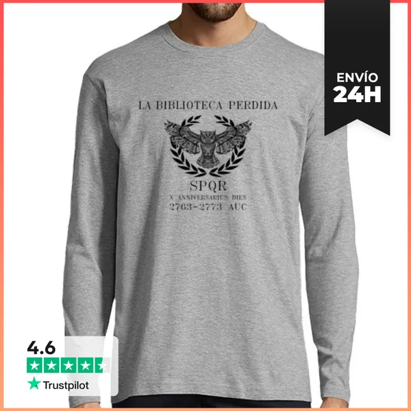 Camiseta Hombre Manga Larga X Aniversario LBP LaTostadora