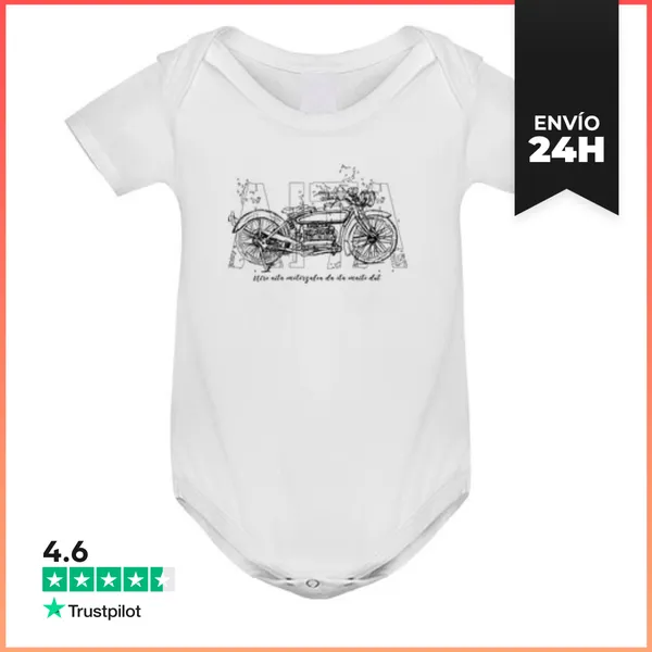 Body Bebé Nire Aita Motozalea Da Eta Maite Dut. BH LaTostadora