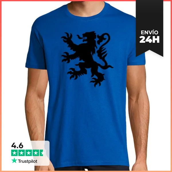 Camiseta Hombre Clásica León De Escocia LaTostadora