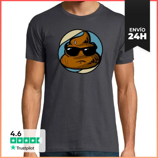 Camiseta Hombre Clásica Caca LaTostadora