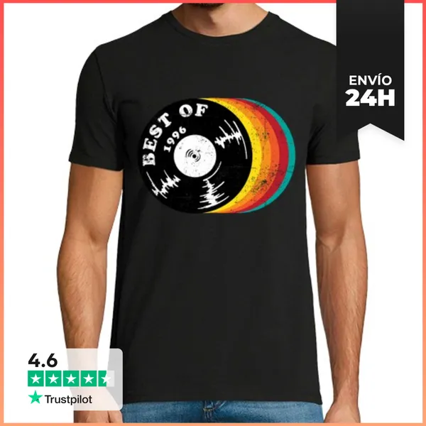 Camiseta Hombre Clásica Best Of 1996 LaTostadora