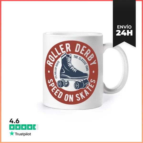 Taza Roller Derby LaTostadora