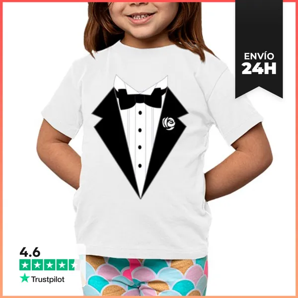 Camiseta Clásica Para Niños SMOKING 3 LaTostadora