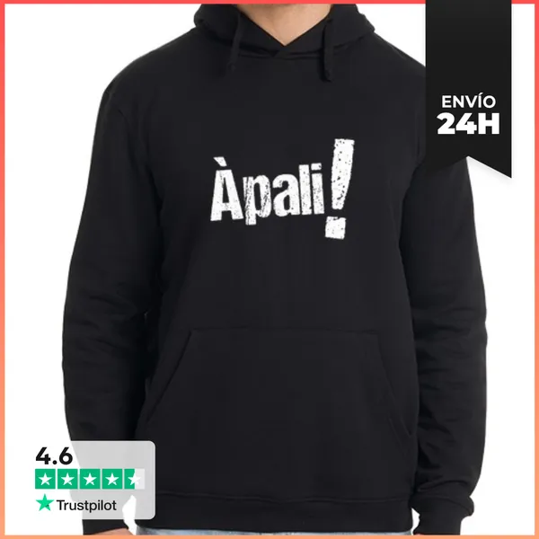 Sudadera Unisex Con Capucha ÀPALI Dessuadora Home LaTostadora
