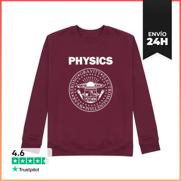 Sudadera Unisex Physics Rocks LaTostadora