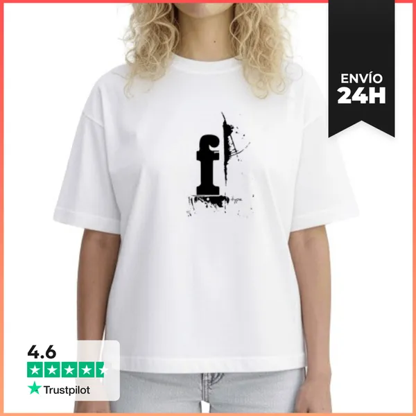 Camiseta Mujer Boxy Type F Fc LaTostadora