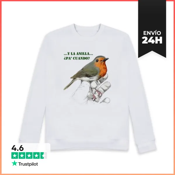 Sudadera Unisex Y La Anilla...¿pa' Cuando? LaTostadora